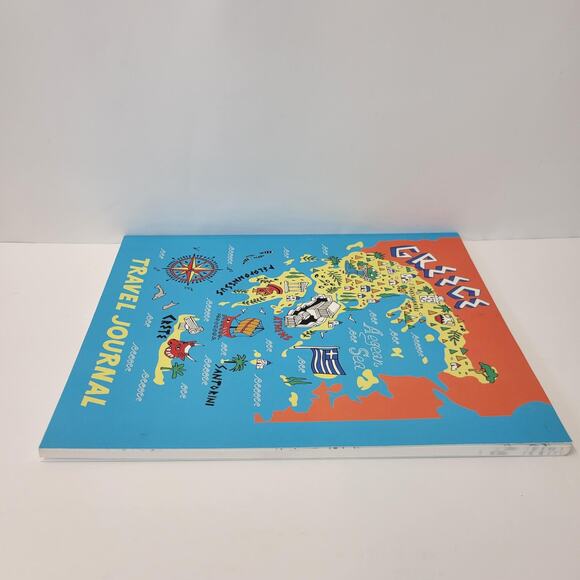 Greece Travel Journal Kids Vacation Diary Activity Book Paperback Erin Rose - Picture 8 of 13